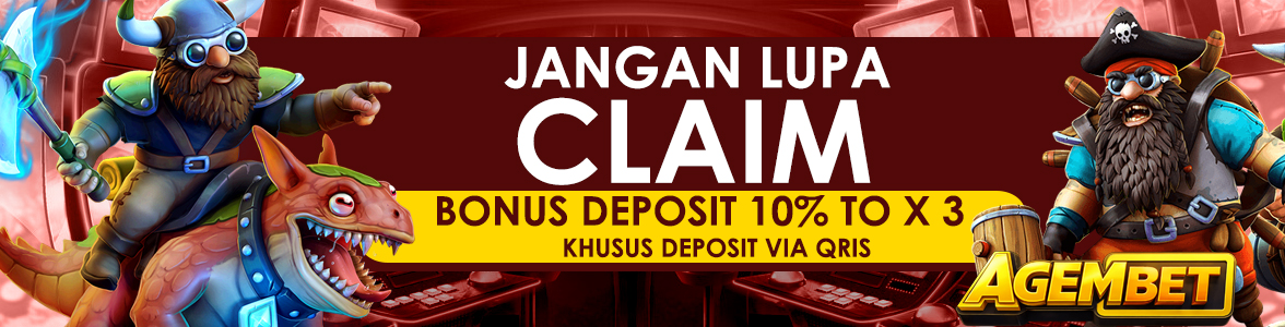 BONUS DEPOSIT 10% SETIAP HARINYA