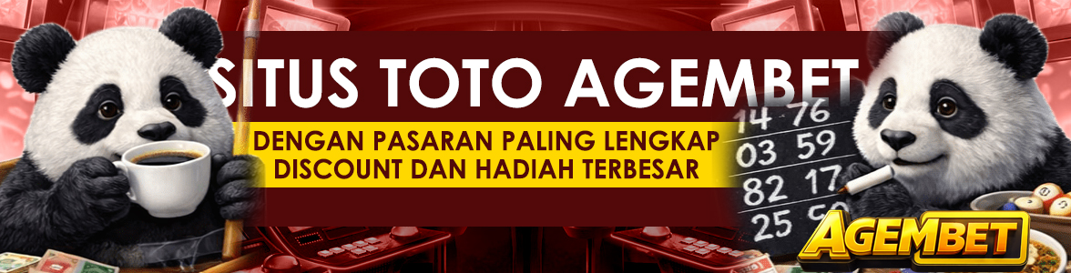 AGEMBET SITUS TOTO DENGAN PASARAN TERLENGKAP