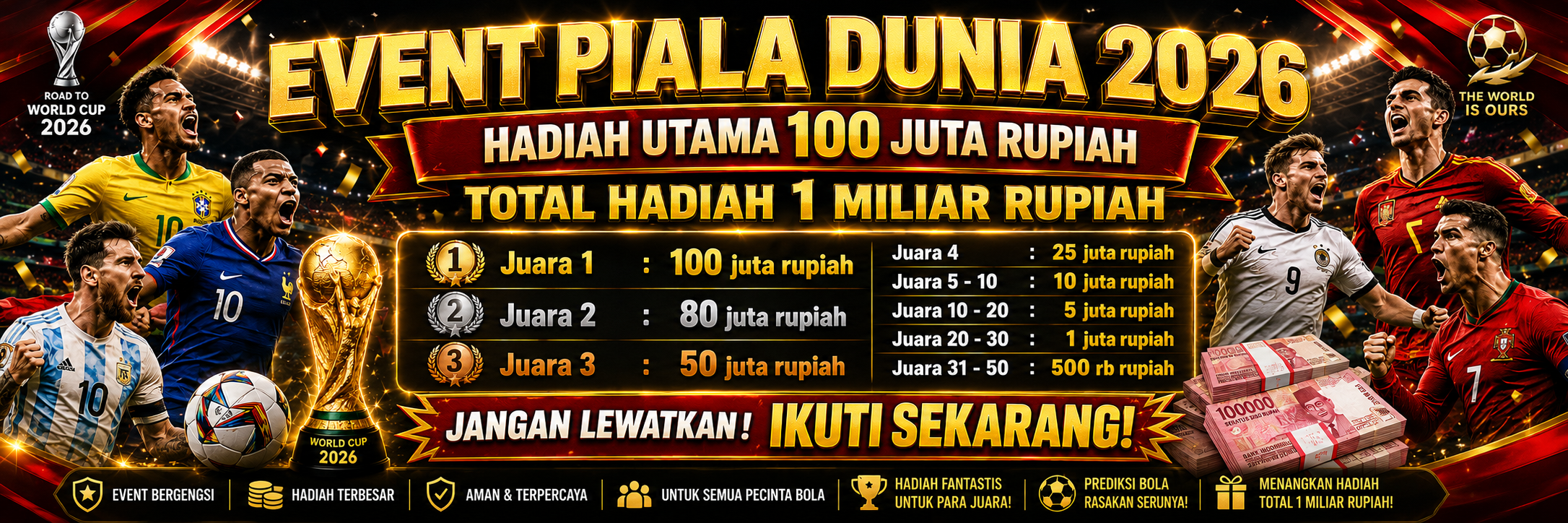 Turnamen Event Piala Dunia 2026
