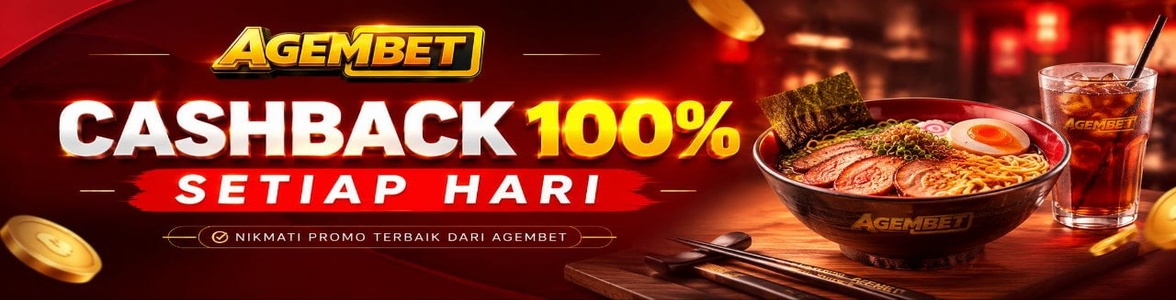 CASHBACK 100% SETIAP HARI